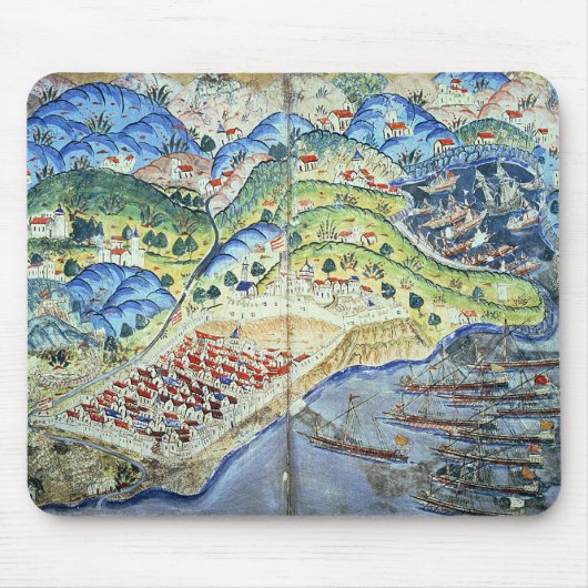 Ansicht von Nizza, vom 'Suleymanname Mousepad (Vorne)