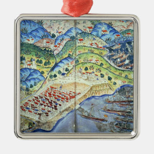 Ansicht von Nizza, vom 'Suleymanname Ornament Aus Metall