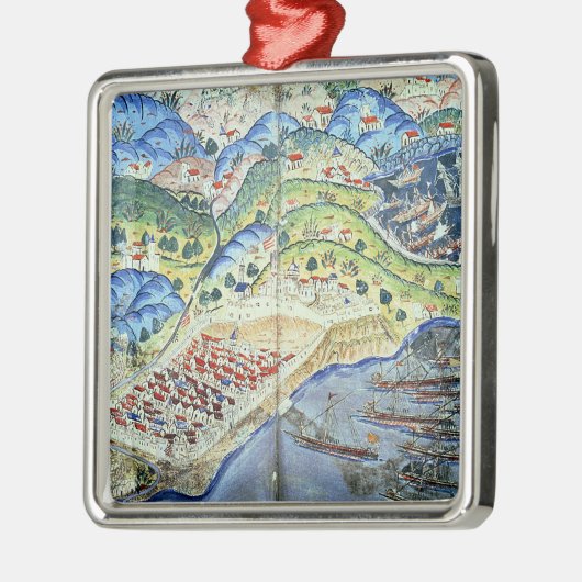 Ansicht von Nizza, vom 'Suleymanname Ornament Aus Metall (Links)