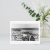 Ansicht von North Bend, Oregon Foto Postkarte (Stehend Vorderseite)