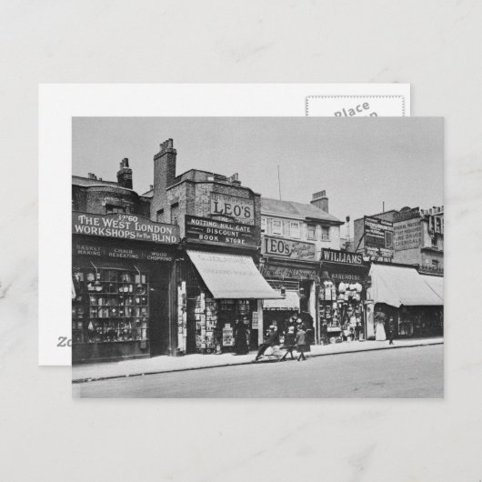 Ansicht von Notting- Hilltor, c.1913 Postkarte (Vorne/Hinten)