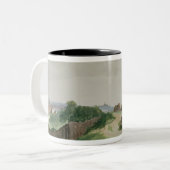 Ansicht von Nürnberg, 1496-97 Zweifarbige Tasse (Vorderseite Links)