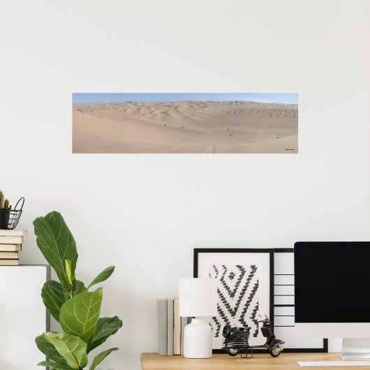 Ansicht von oben poster (Heimbüro)