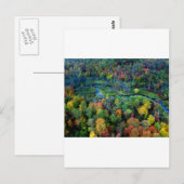 Ansicht von oben postkarte (Vorne/Hinten)