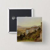 Ansicht von Olevano, 1821-24 Button (Vorne & Hinten)