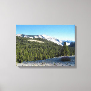 Ansicht von Olmstead Point, Yosemite, CA Leinwanddruck