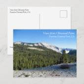 Ansicht von Olmstead Point, Yosemite, CA Postkarte (Vorne/Hinten)