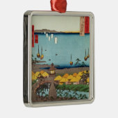 Ansicht von Osaka Silbernes Ornament (Rechts)