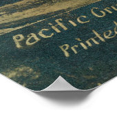 Ansicht von Pacific Crude Gusher FireFellows, CA Poster (Ecke)