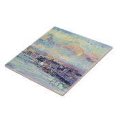 Ansicht von Paris (Öl auf Leinwand) Fliese (Seite)
