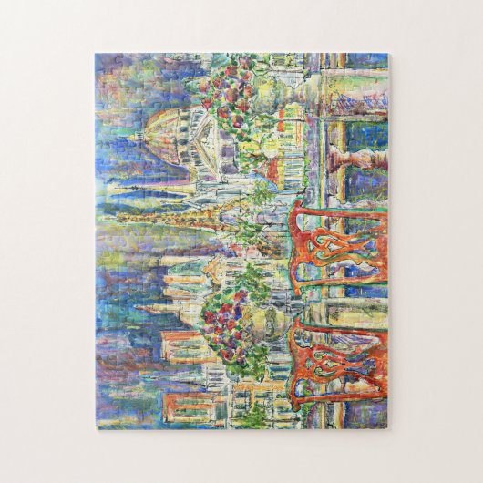 Ansicht von Paris Puzzle (Vertikal)