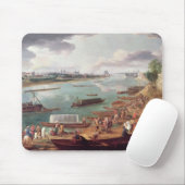 Ansicht von Paris von Quai de la Rapee Mousepad (Mit Mouse)