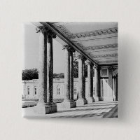 Ansicht von peristyle und von links Flügel des