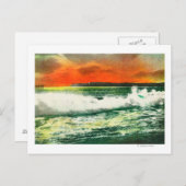 Ansicht von Point Loma bei SunsetCoronado, CA Postkarte (Vorne/Hinten)