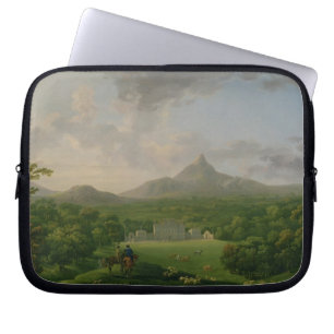 Ansicht von Powerscourt, Landkreis Wicklow, Laptopschutzhülle