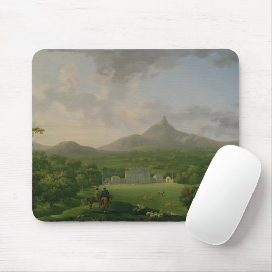 Ansicht von Powerscourt, Landkreis Wicklow, Mousepad (Mit Mouse)
