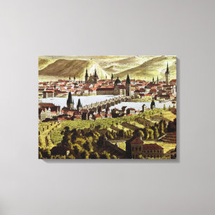 Ansicht von Prag Leinwanddruck