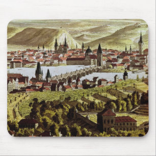 Ansicht von Prag Mousepad