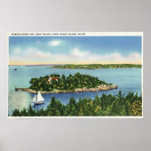Ansicht von Pumkin Knob und Long Island Poster (Vorne)
