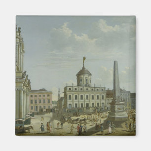 Ansicht von Rathaus, 1772 Magnet
