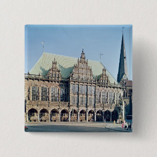 Ansicht von Rathaus, aufgebaut 1405-09 Button