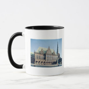 Ansicht von Rathaus, aufgebaut 1405-09 Tasse