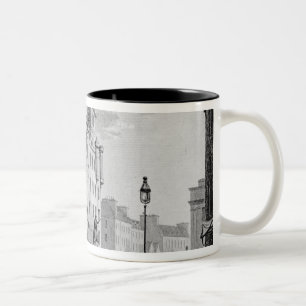 Ansicht von Rathaus, Austausch, Glasgow Zweifarbige Tasse