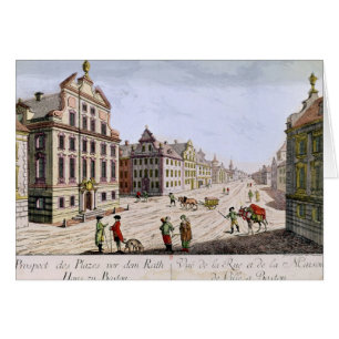 Ansicht von Rathaus, Boston