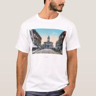 Ansicht von Rathaus Gbd von Washington-St. T-Shirt