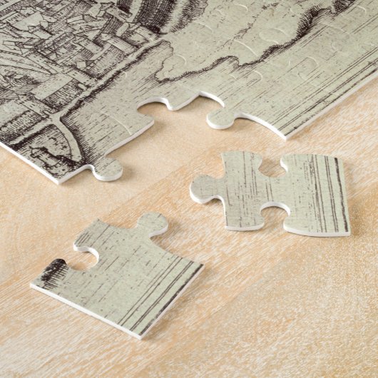 Ansicht von Rhodos, 'vom Theater der Hauptstädte Puzzle (Seite)