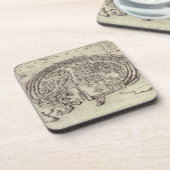 Ansicht von Rhodos, 'vom Theater der Hauptstädte Untersetzer (Linke Seite)