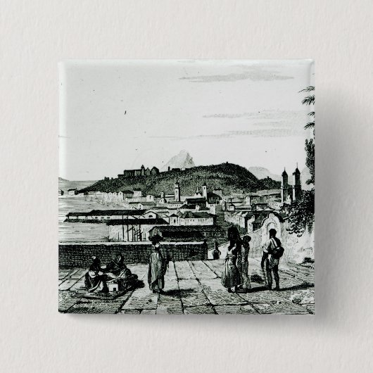 Ansicht von Rio de Janeiro von der Kirche Button (Vorderseite)