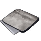 Ansicht von Riode Manila (Lithographie) Laptopschutzhülle (Vorne Knopf)