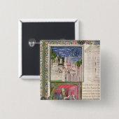 Ansicht von Rom als der Stadt des Gottes Button (Vorne & Hinten)