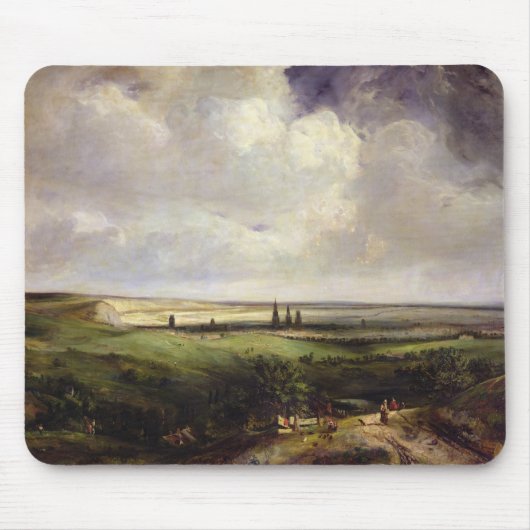 Ansicht von Rouen, 1831 Mousepad (Vorne)