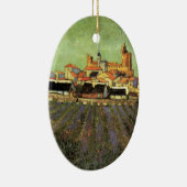 Ansicht von Saintes Maries von Vincent van Gogh Keramikornament (Rechts)