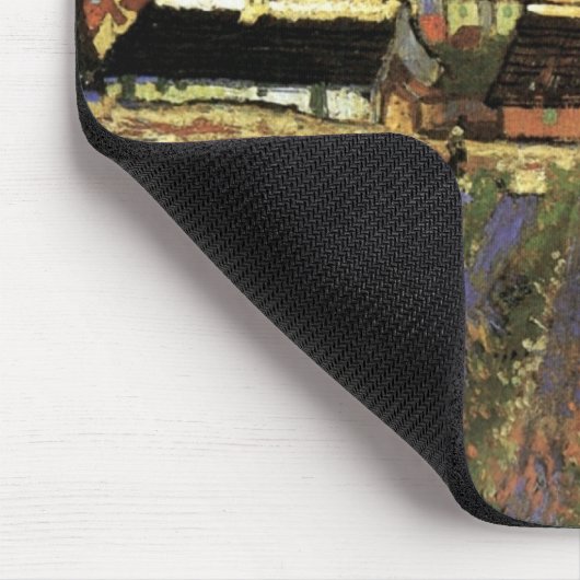 Ansicht von Saintes Maries von Vincent van Gogh Mousepad (Ecke)