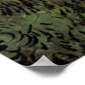 Ansicht von Saintes-Maries von Vincent van Gogh Poster (Ecke)