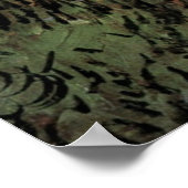 Ansicht von Saintes Maries von Vincent van Gogh Poster (Ecke)