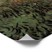 Ansicht von Saintes Maries von Vincent van Gogh Poster (Ecke)