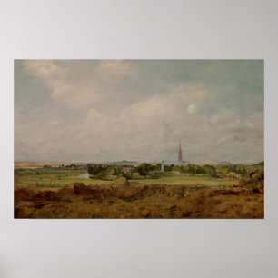 Ansicht von Salisbury Poster