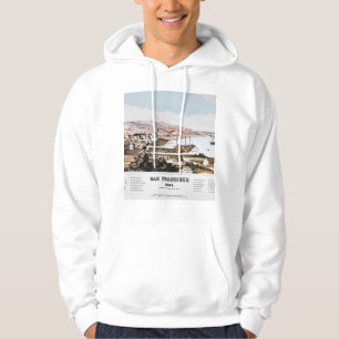 Ansicht von San Francisco, 1849 Hoodie