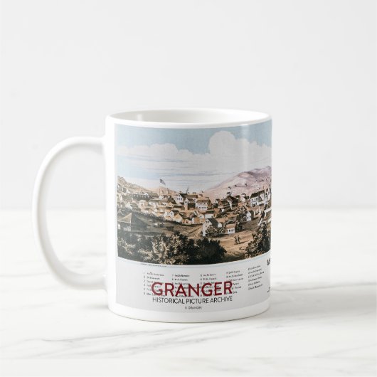 Ansicht von San Francisco, 1849 Kaffeetasse (Links)