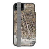 Ansicht von San Francisco, 1878 Incipio iPhone Geldbeutel-Hülle (Folio Rückseite)