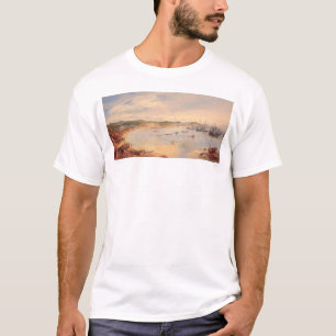 Ansicht von San Francisco, Kalifornien Hafen T-Shirt