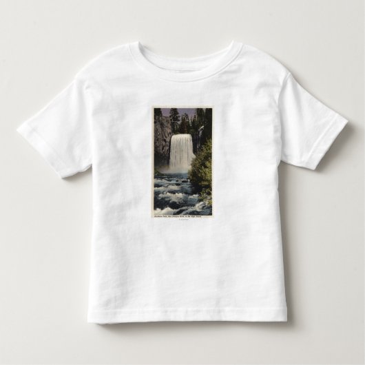 Ansicht von San Joaquin River u. Regenbogen-Fällen Kleinkind T-shirt (Vorderseite)