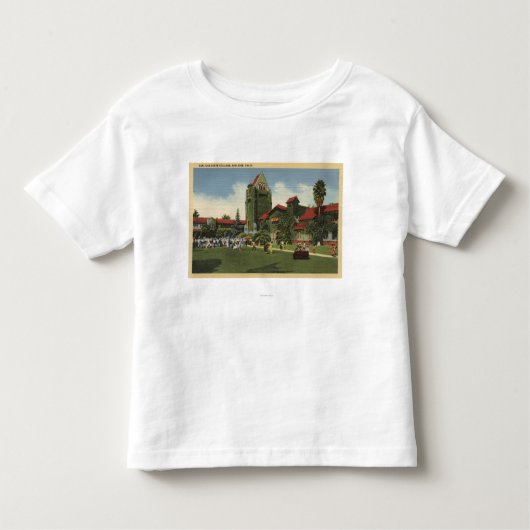 Ansicht von San- JoseStaats-Uni-Campus Kleinkind T-shirt (Vorderseite)
