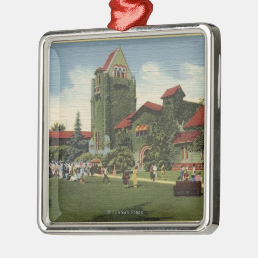 Ansicht von San- JoseStaats-Uni-Campus Ornament Aus Metall (Links)