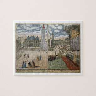 Ansicht von San Marco und das Palazzo Ducale auf Puzzle