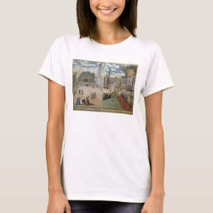 Ansicht von San Marco und das Palazzo Ducale auf T-Shirt